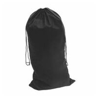 Nylon tas met aansnoerkoord Black R