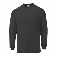 FR Anti-statisk Langærmet T-Shirt Black L R