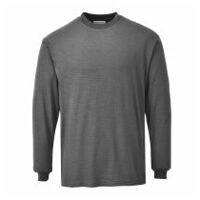 T-Shirt maniche lunghe Ignifuga e antistatica Grey L R