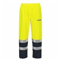 Bizflame regn+ hi-vis let Arc bukser Yellow/Navy L R