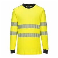 WX3 Lángálló Hi-Vis póló Yellow/Black L R