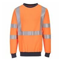 Sweat-shirt RIS résistant aux flammes Orange L R