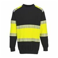 PW3 Felpa resistente alle fiamme di classe 1 Yellow/Black L R