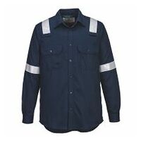 FR Lightweight Anti-static Shirt Navy L R