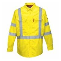 Chemise haute visibilité Bizflame 88/12 FR Yellow L R