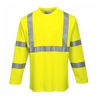 FR Hi-Vis hosszú ujjú pólóing Yellow M R