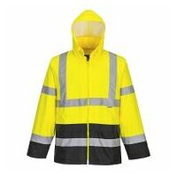 Jacheta de Ploaie Hi-Vis Contrast Yellow/Black L R