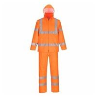 Hi-Vis Regenpak Orange L R