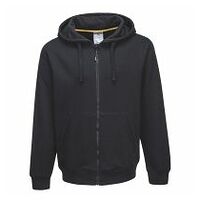 Sweatshirt Zippé à capuche Nickel Black L R