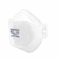 EAGLE FFP2 Dolomiet Fold Flat filtrerend ademlucht masker White R