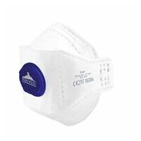 EAGLE FFP2 Valved Dolomite fladt foldet maske (Pk10) White R