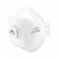 Masque EAGLE pliable FFP3 Dolomite avec valve (Pk10) White R