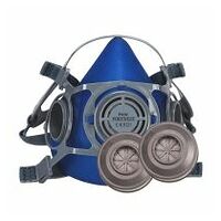 Auck Halbmaske Set Blau M