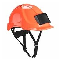 Casca Protectie Endurance cu Suport Ecuson. Orange R