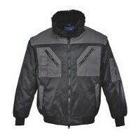 Blouson pilote bicolore Black/Grey 4XL R