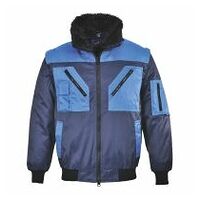 Zweifarbige Pilotjacke Marine 4XL