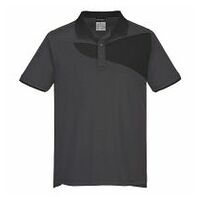 Polo PW2 de manga corta Zoom Grey/Black L R