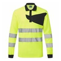 PW2 Hi-Vis hosszú ujjú pólóing Yellow/Black 4XL R