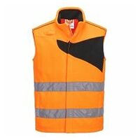 Gilet sans Manches Polaire Haute-Visibilité PW2 Orange/Black L R