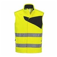 Gilet sans Manches Polaire Haute-Visibilité PW2 Yellow/Black 4XL R