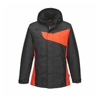 PW2 Winterjacke Schwarz/Rot L