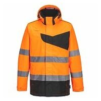 PW2 Hi-Vis Regenjack Orange/Black XL R