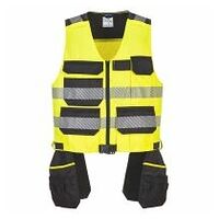 PW3 Klasse 1 Gereedschapsvest Yellow/Black L R