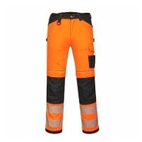 PW3 Hi-Vis Håndværkerbukser Orange/Black 28 R
