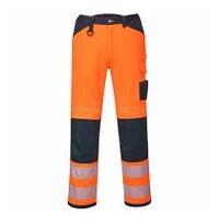 PW3 Hi-Vis Håndværkerbukser Orange/Navy 28 R
