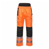 PW3 Hi-Vis regnbukser Extreme Orange/Sort 5XL