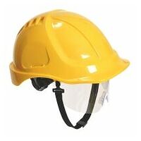 Casque à visiere Endurance Plus visor Yellow R