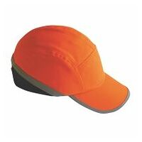 Caschetto antiurto con visiera lunga Orange R