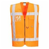 RWS Warnschutz Exekutiv- Weste Orange 4XL