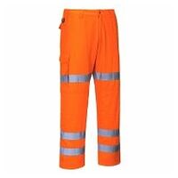 HiVis Combat Bukser Med Ekstra Refleks Orange L R