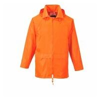 Klassische Regenjacke Orange L