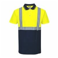 Polo Bicolore Yellow/Navy M R