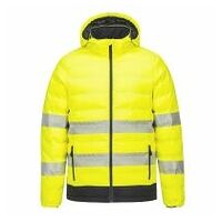 Chaqueta calefactada de alta visibilidad Ultrasonic Heated Tunnel Yellow/Black L R