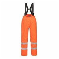 Bizflame Rain gefütterte Warnschutz Multinorm Hose antistatisch Orange L