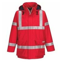 Bizflame Rain Multinorm Jacke antistatisch Rot L