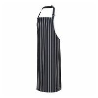 Tablier à bavette Butcher Navy/White R