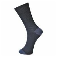 Klassische Baumwollsocken Schwarz 39-43