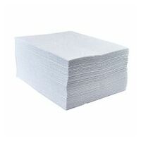 Tapis absorbant pour hydrocarbures uniquement White R