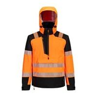 PW3 Hi-Vis regenjas om over te trekken (3L) Oranje/Zwart 4XL