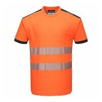 PW3 Hi-Vis T-shirt S/S Orange/Black S R