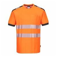 PW3 Hi-Vis T-shirt S/S Orange/Grey L Y