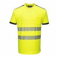 PW3 Hi-Vis T-shirt S/S Yellow/Black 4XL R