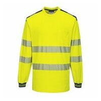 PW3 T-Shirt Haute Visibilité ML Yellow/Navy 4XL R