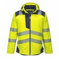 Chaqueta de invierno de alta visibilidad PW3 Yellow/Navy 4XL R