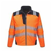 PW3 Warnschutz Softshelljacke Orange/Marine 4XL