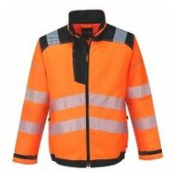 PW3 Warnschutz Arbeitsjacke Orange/Schwarz L